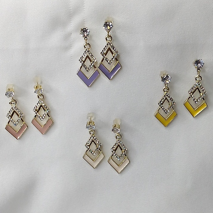 4pc Bundle Small Dangle Studs